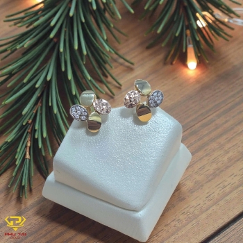 Bông tai vàng màu (mã BT 152612)